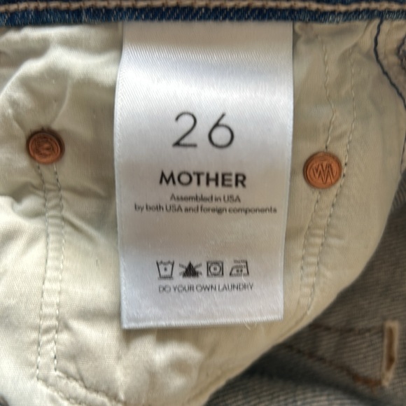 Mother Jeans- Highwaisted Rider Skimp - Picture 7 of 8
